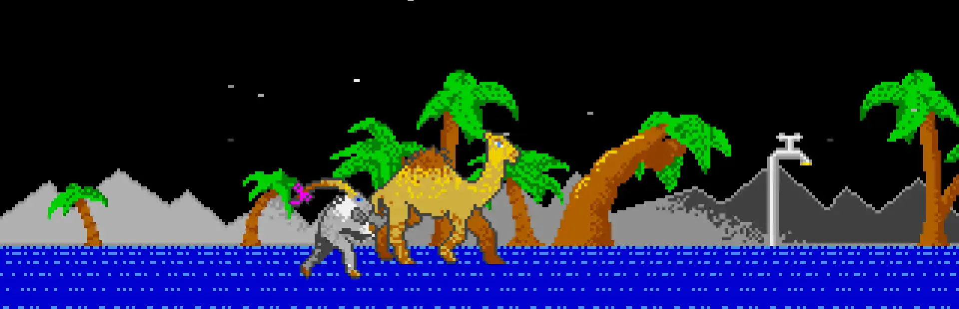 Revenge of the Mutant Camels background