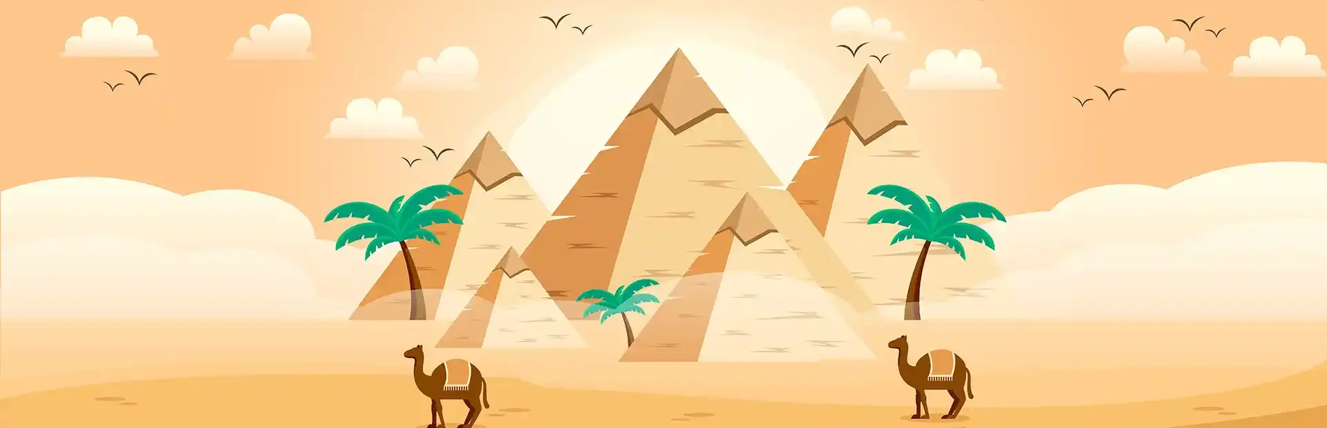 VR Time Machine Travelling in History: Visit ancient Egypt, Babylon and Greece in B.C. 400 background