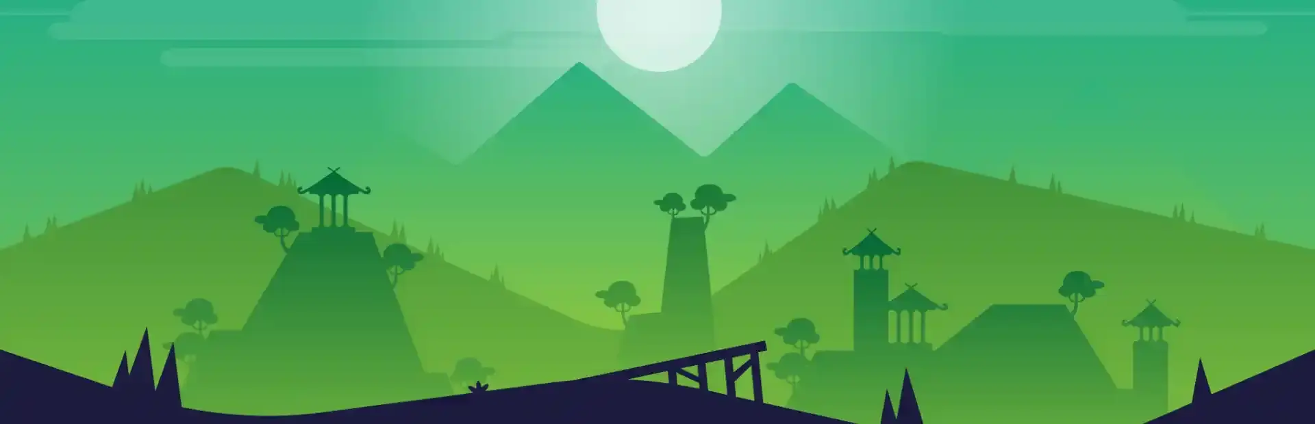 Artifacting background