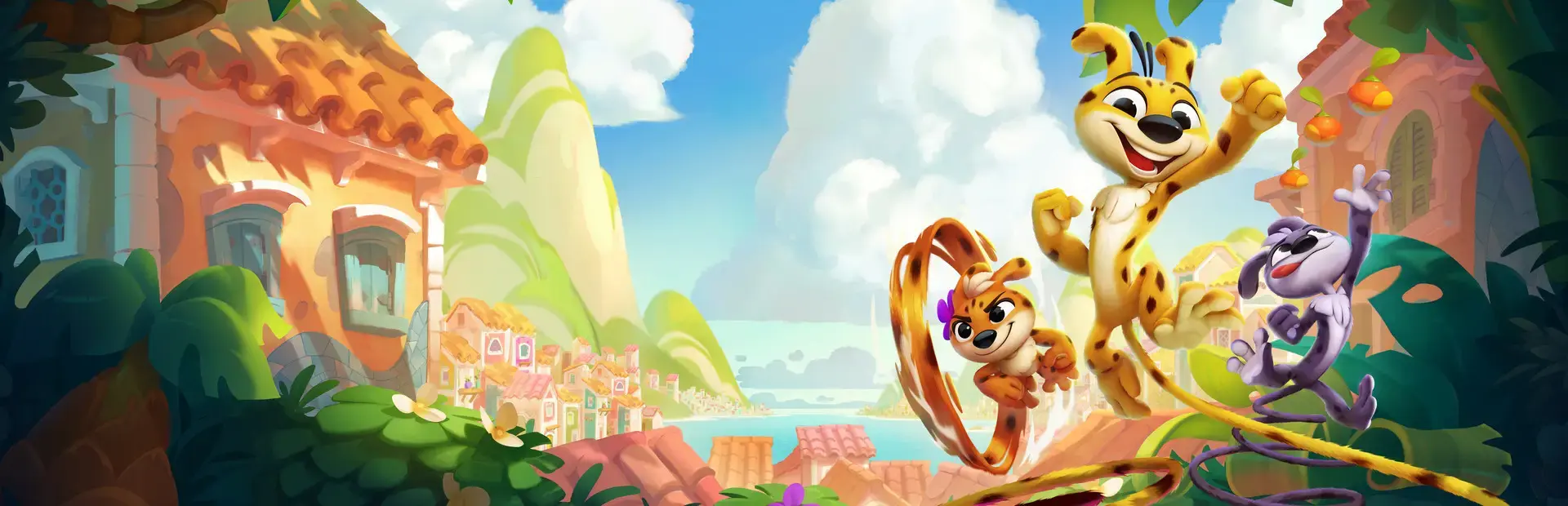 Marsupilami: Hoobadventure - Tropical Edition background