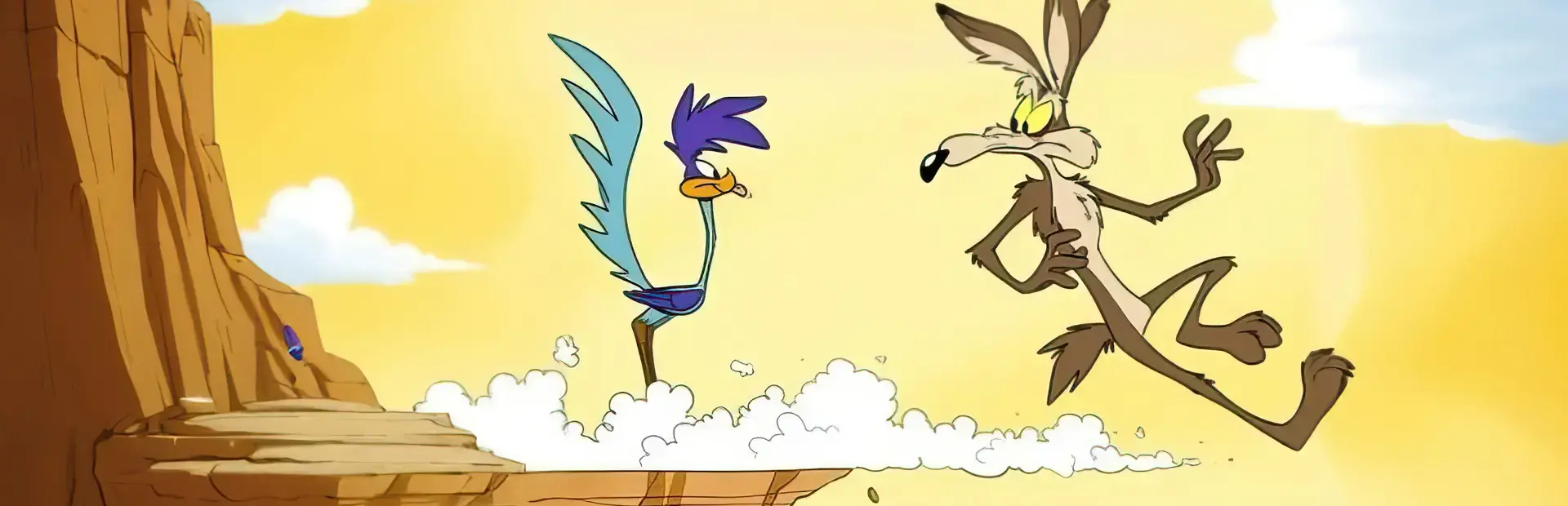 Road Runner's Death Valley Rally background