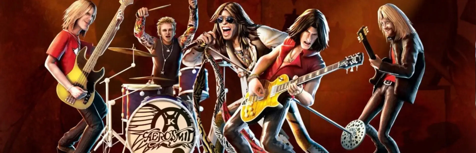 Guitar Hero: Aerosmith background