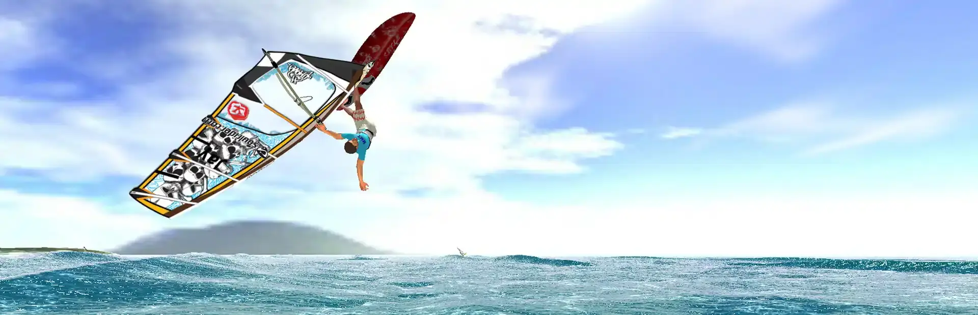 Windsurfing MMX background