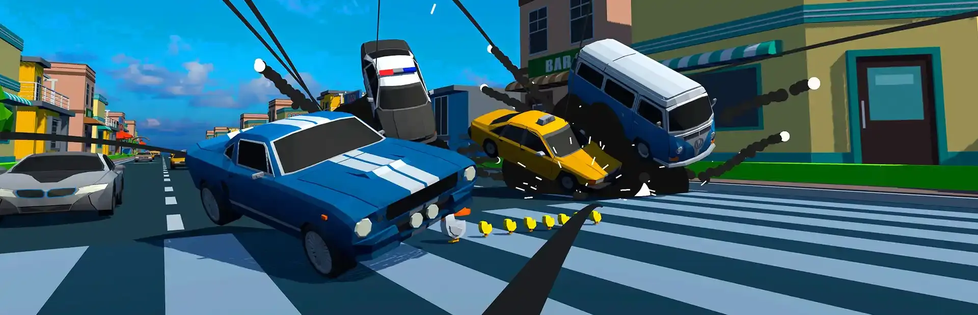 Crazy Traffic Racer background