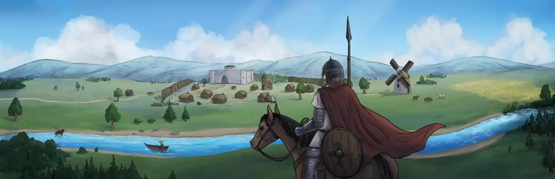 Feudal Craft background