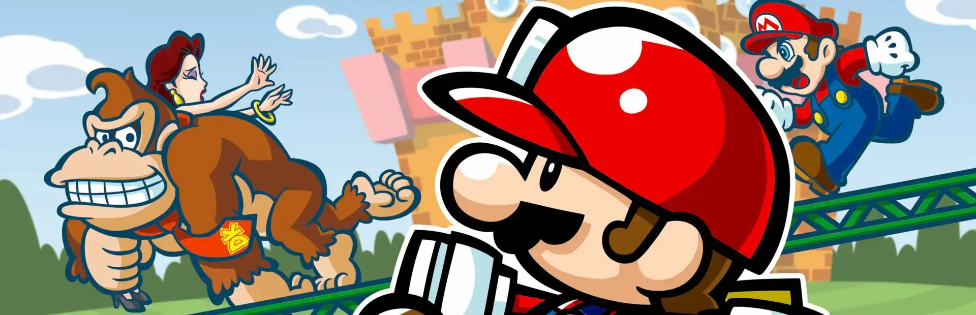 Mario vs. Donkey Kong 2: March of the Minis - Cannon Kaos background