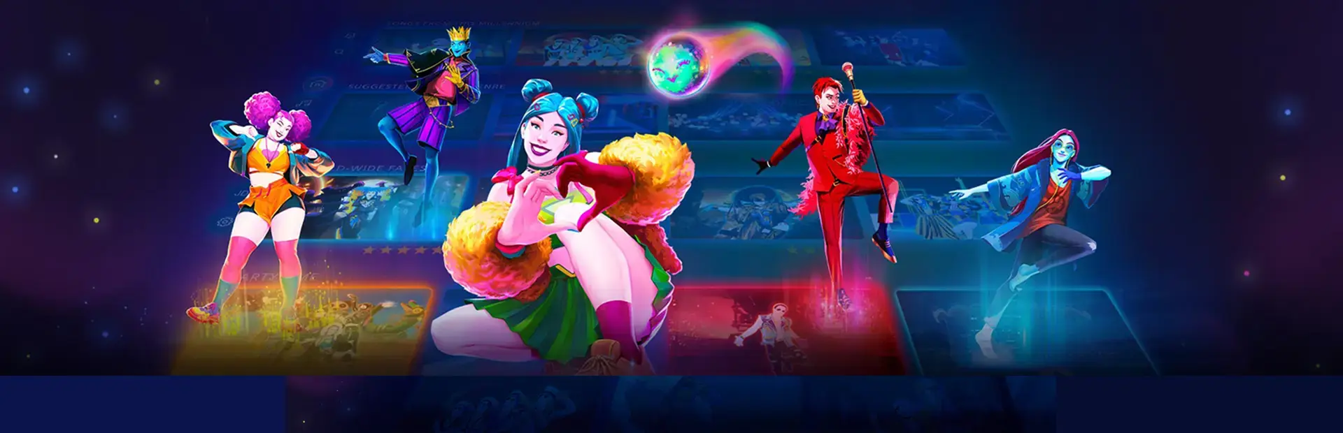 Just Dance 2023 Edition background