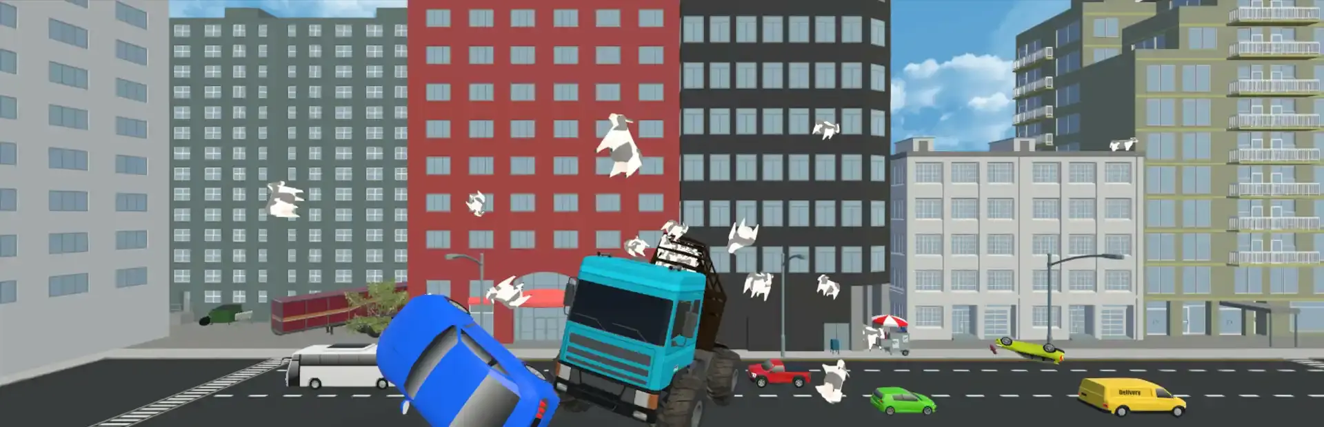 Monster Trucking background