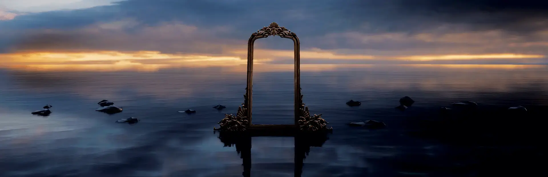 Twin Mirror background