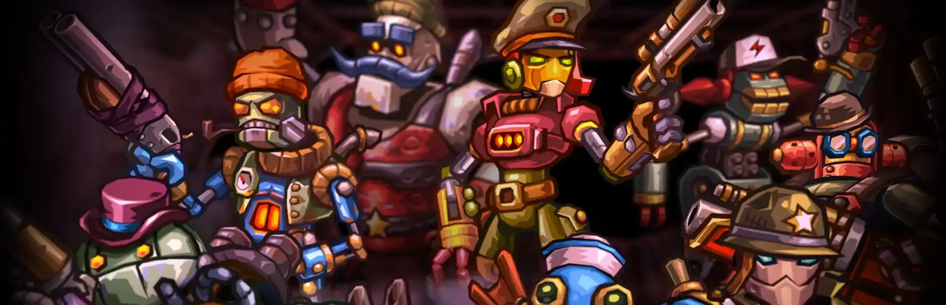 SteamWorld Heist background