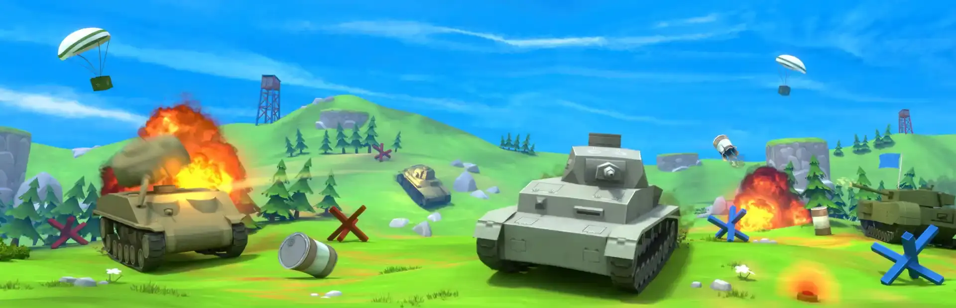 Panzer Panic VR background