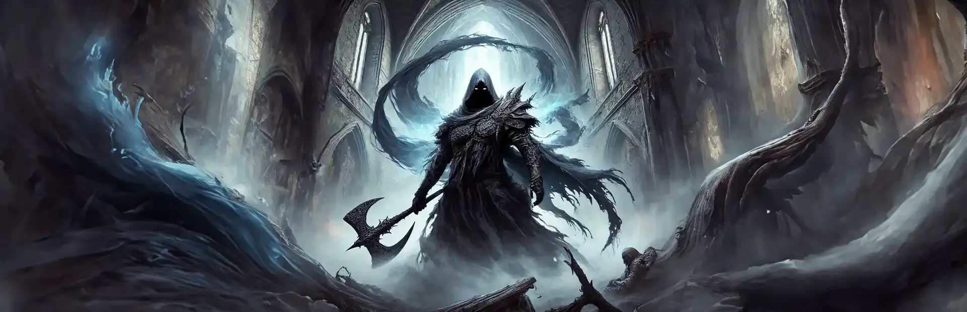 God of Death background