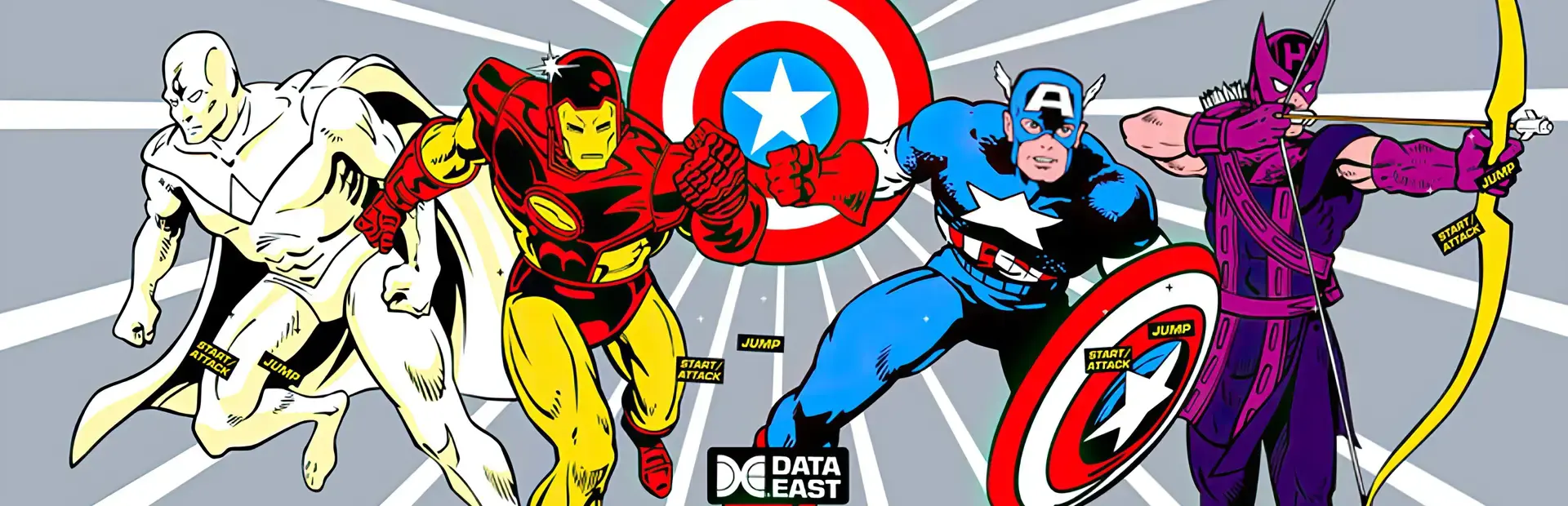 Captain America and the Avengers background