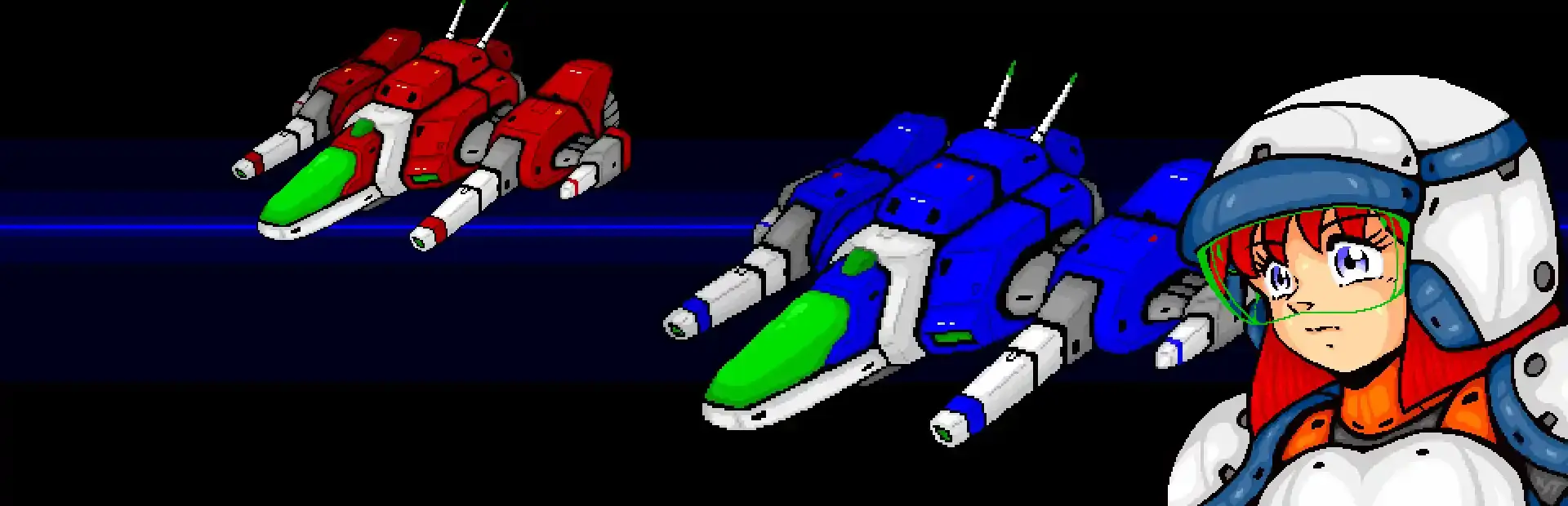 Raging Blasters background