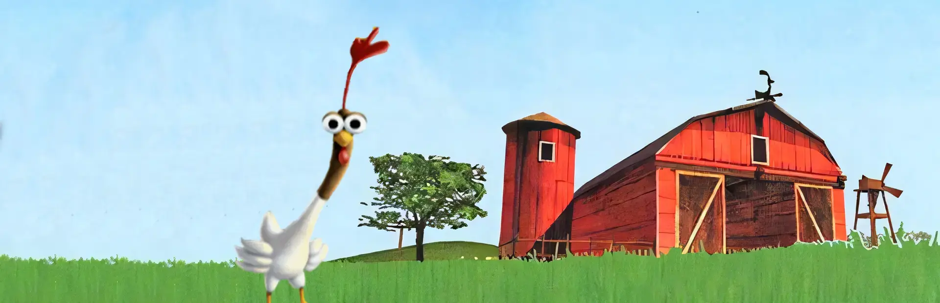 Mort the Chicken background