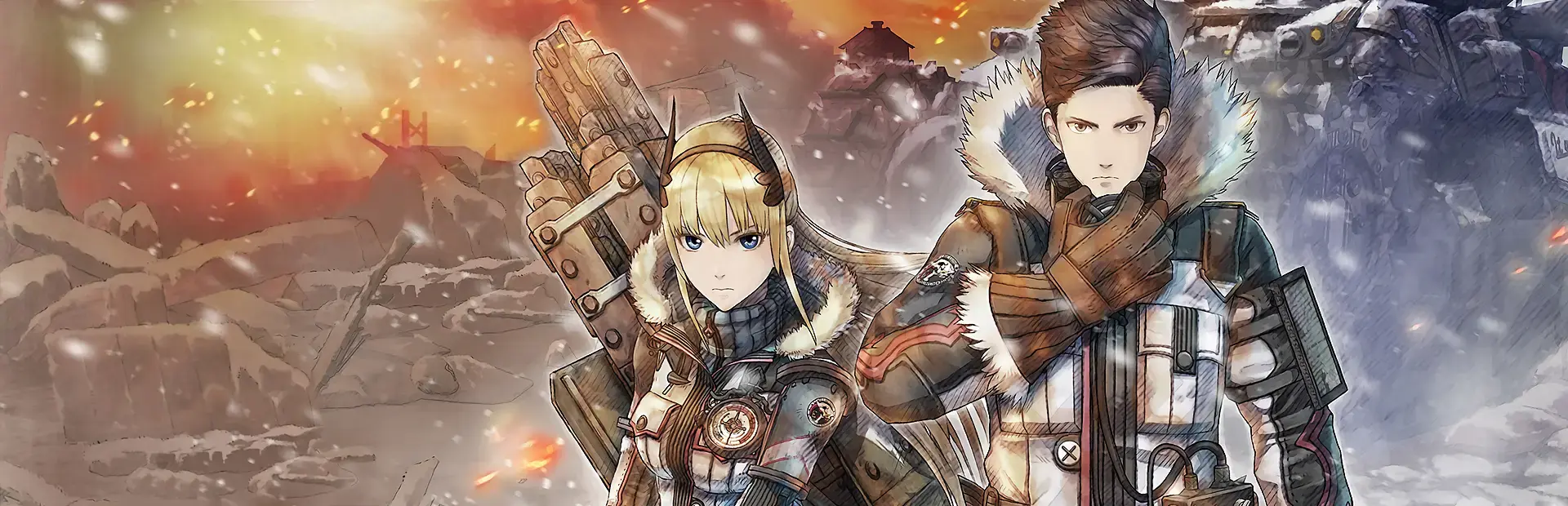 Valkyria Chronicles 4: Launch Edition background