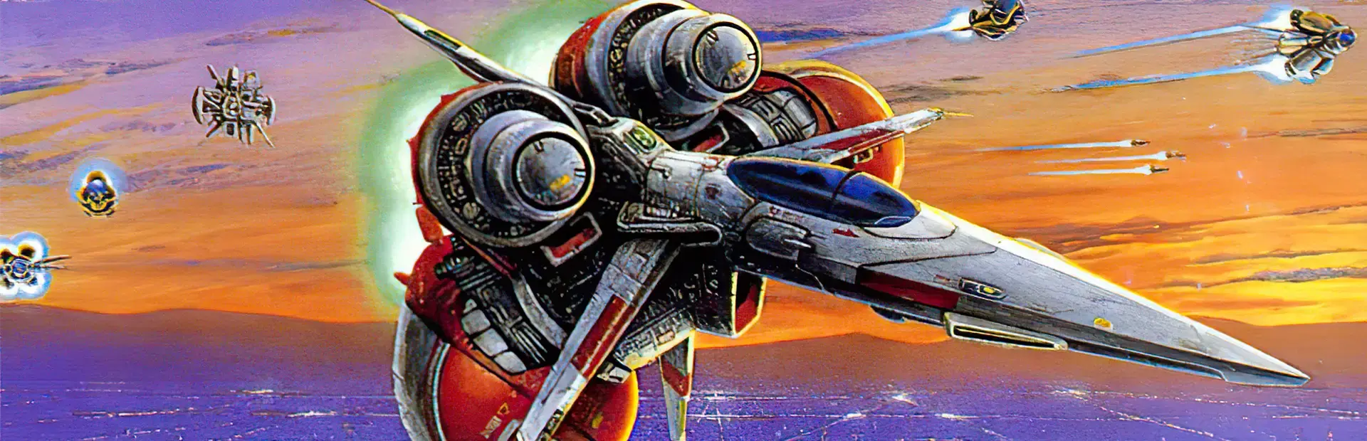 Axelay background