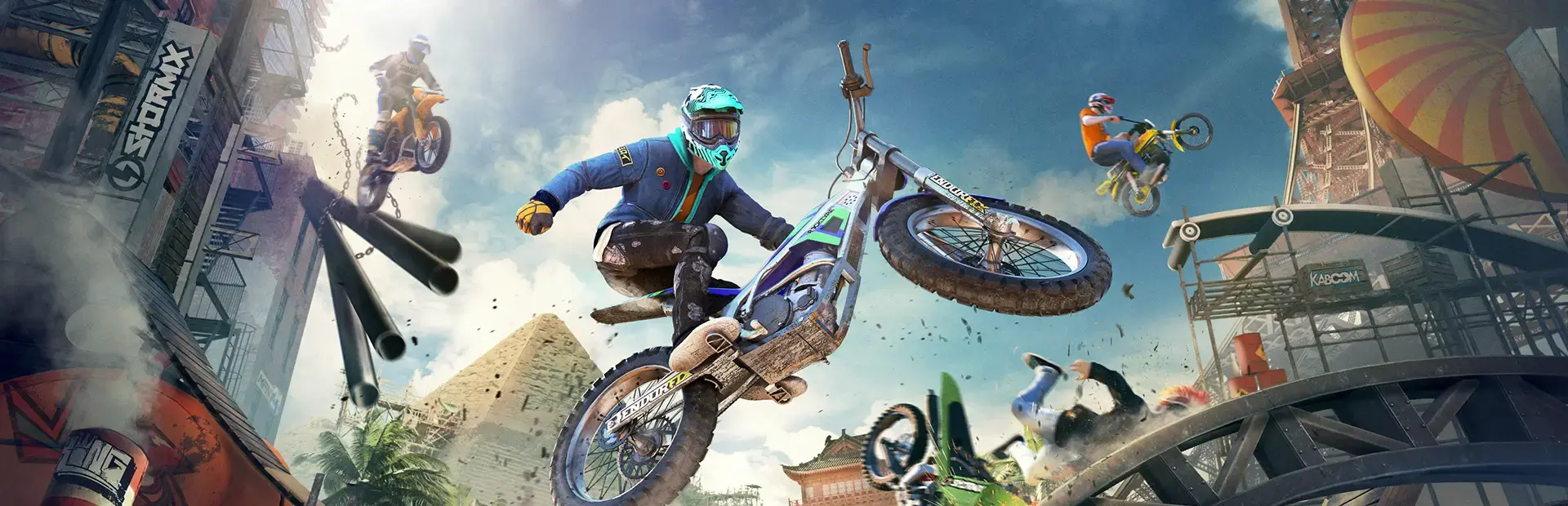 Trials Rising: Gold Edition background