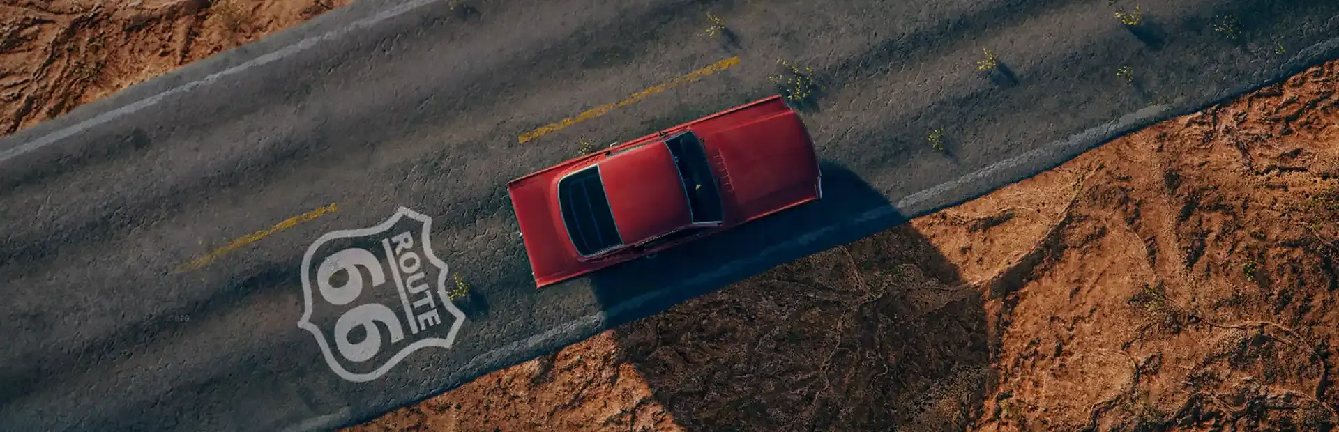Route 66 Simulator background