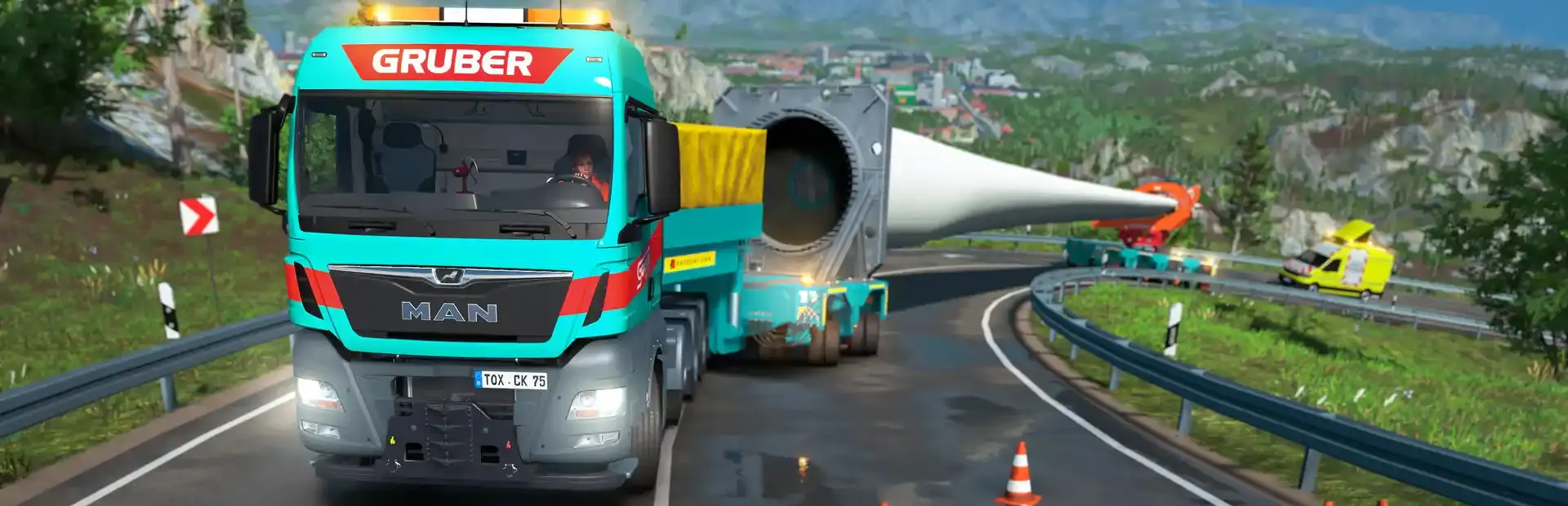 Heavy Cargo: The Truck Simulator background