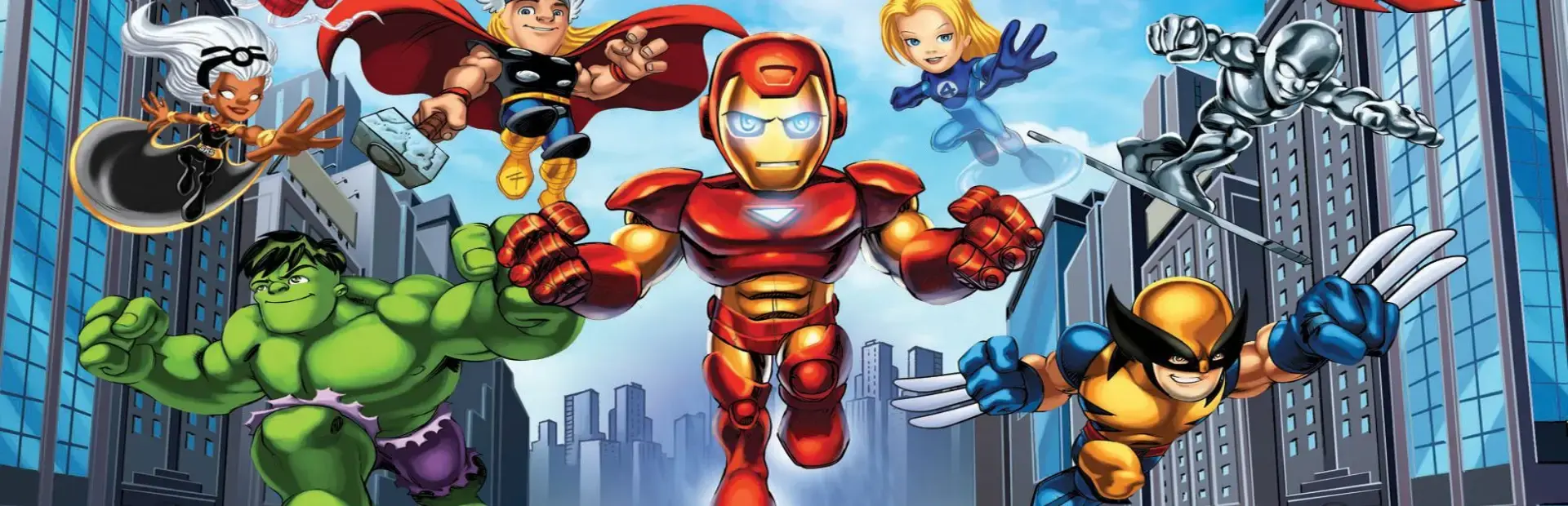 Marvel Super Hero Squad Online background