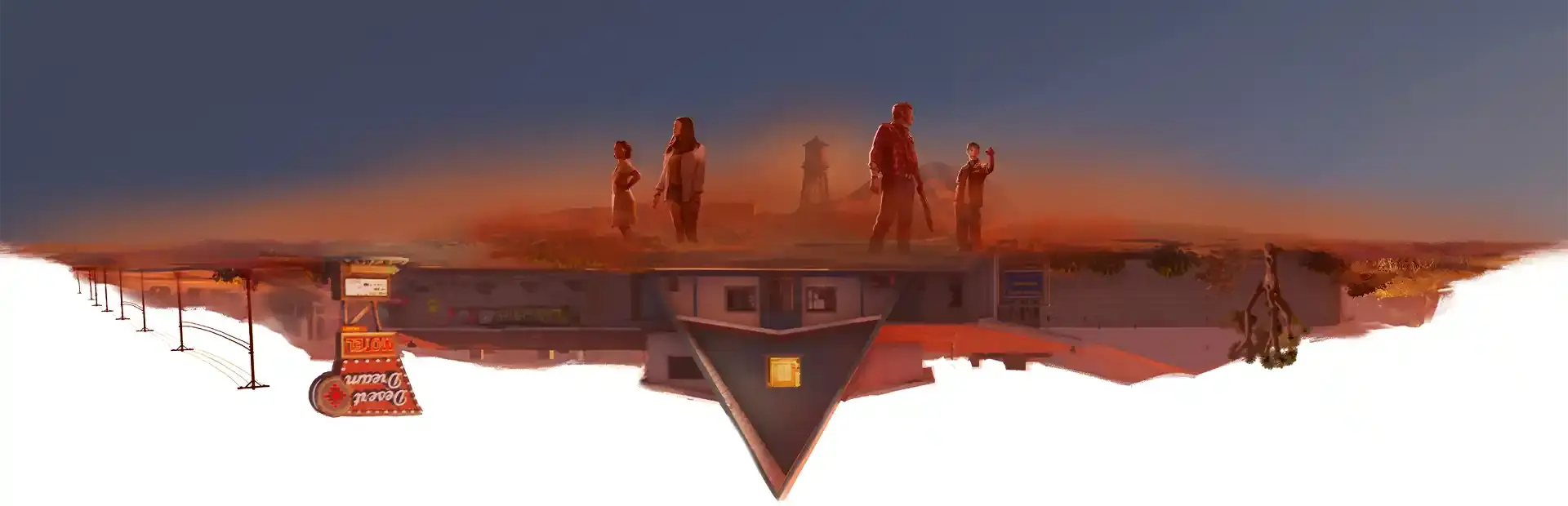 As Dusk Falls background