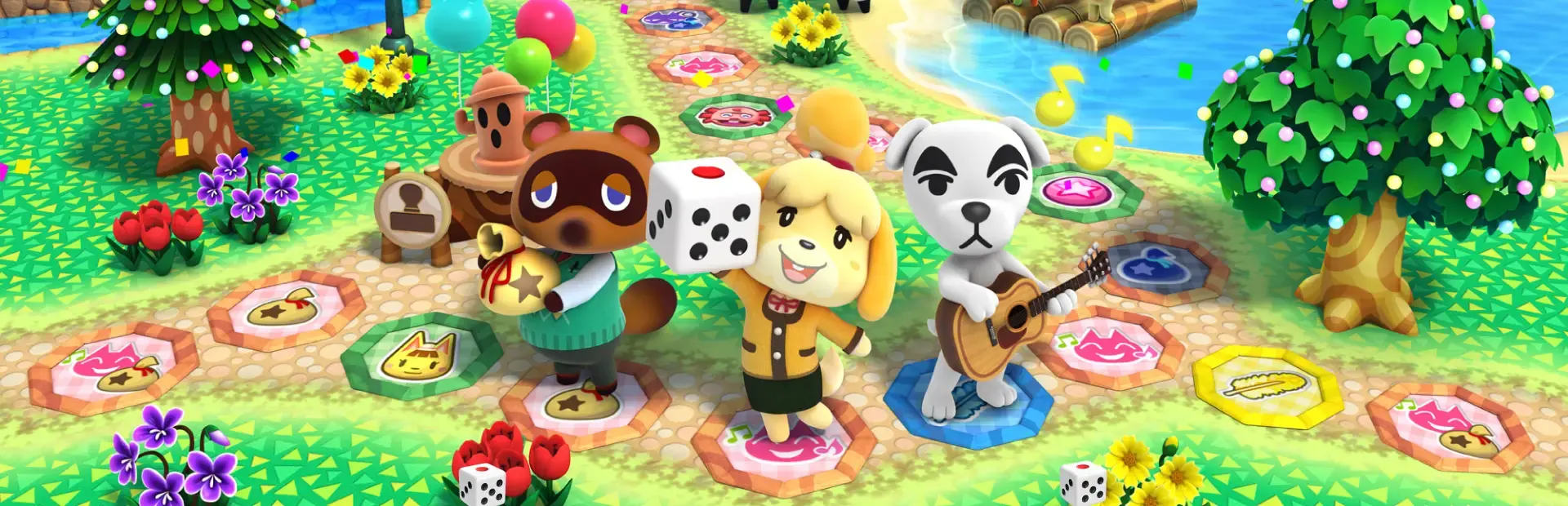 Animal Crossing: Amiibo Festival background