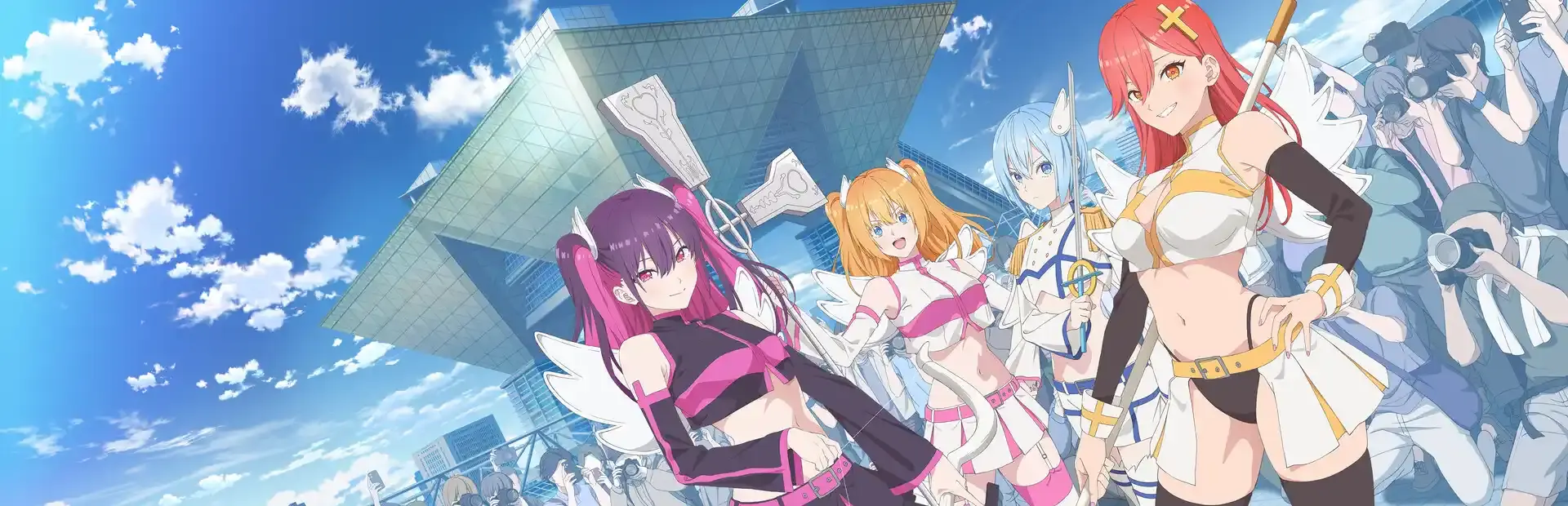 2.5 Dimensional Seduction: Angels on Stage! background