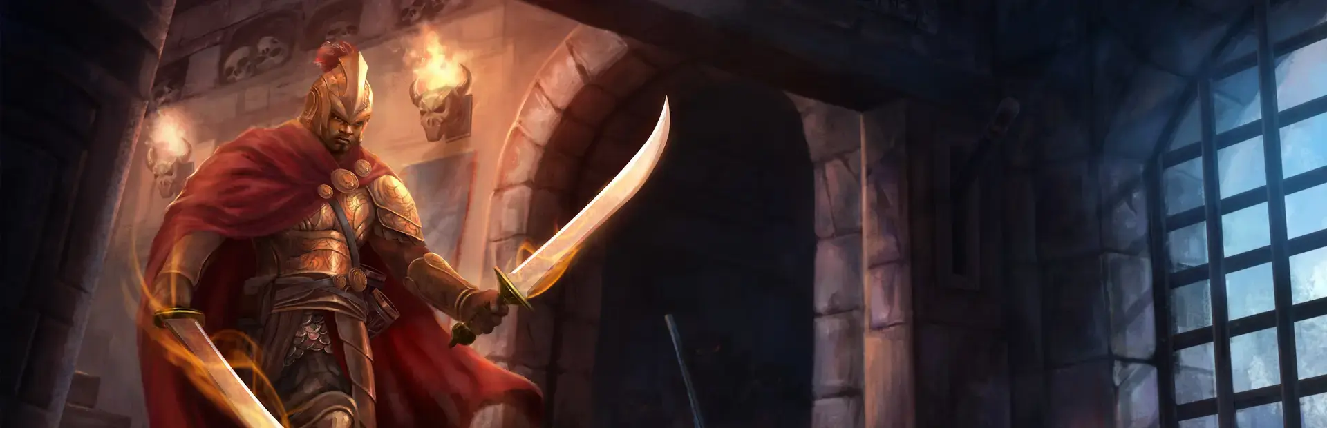 The Fall of the Dungeon Guardians background