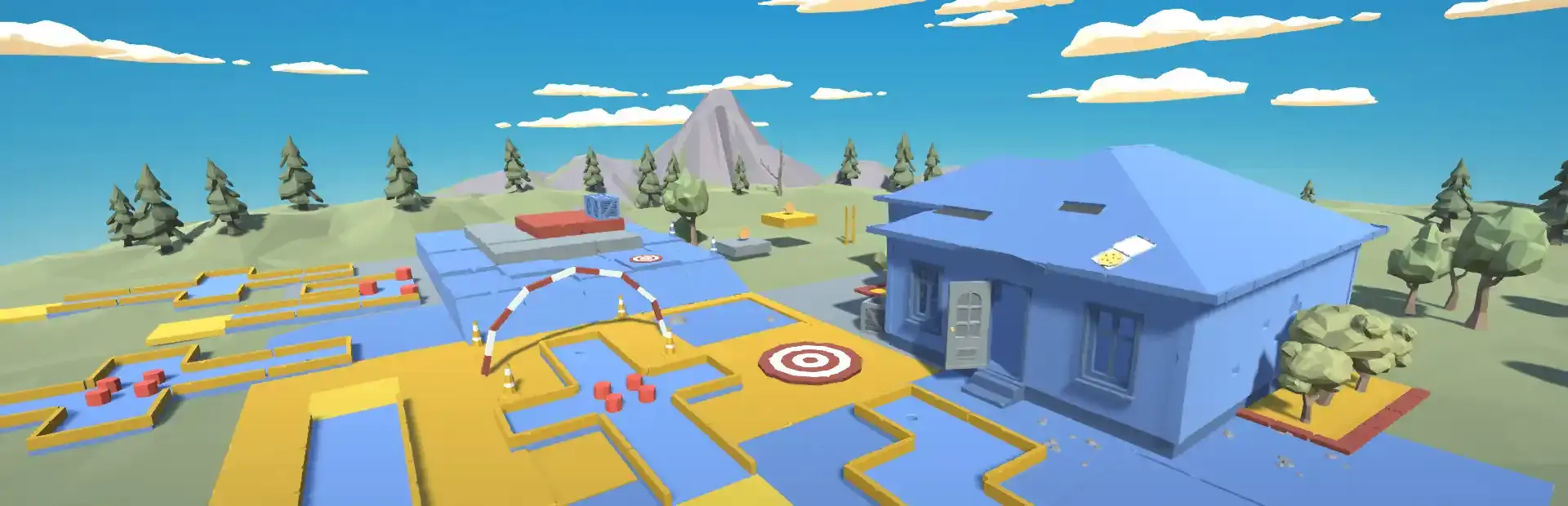 Minigolf background