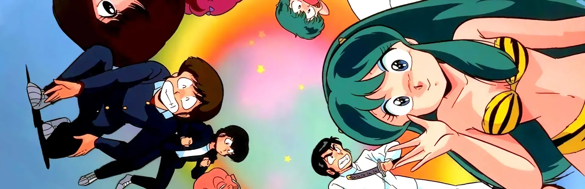 Urusei Yatsura CG Puzzle background