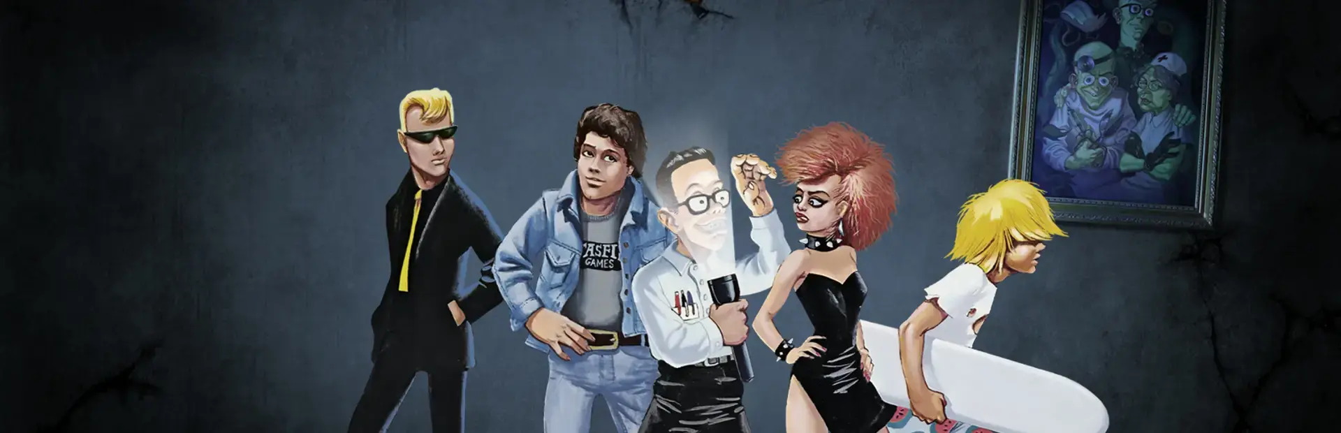 Maniac Mansion background