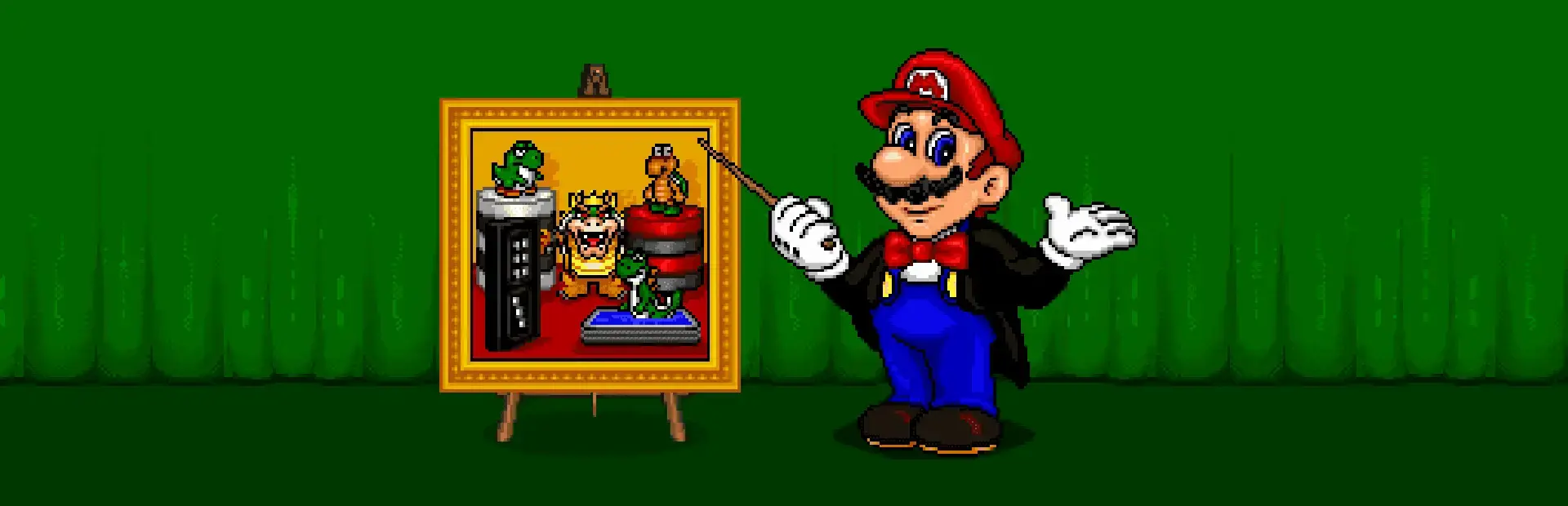 Mario's Game Gallery background