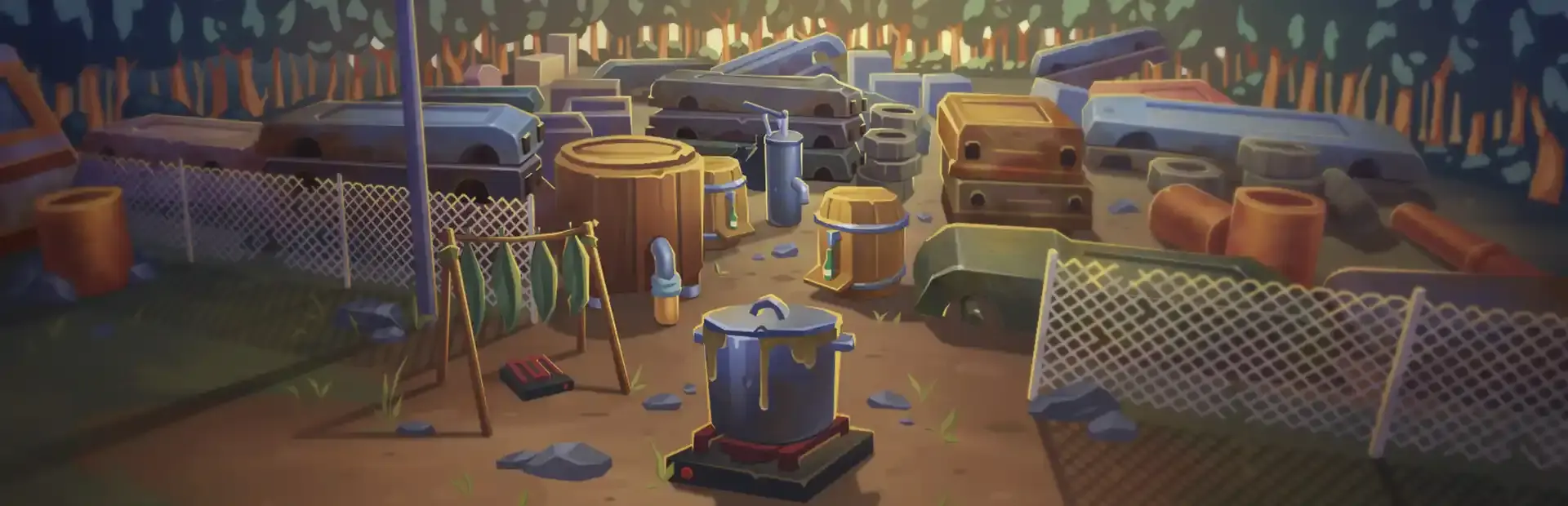 Trailer Park Tycoon: Raccoon Ranch background