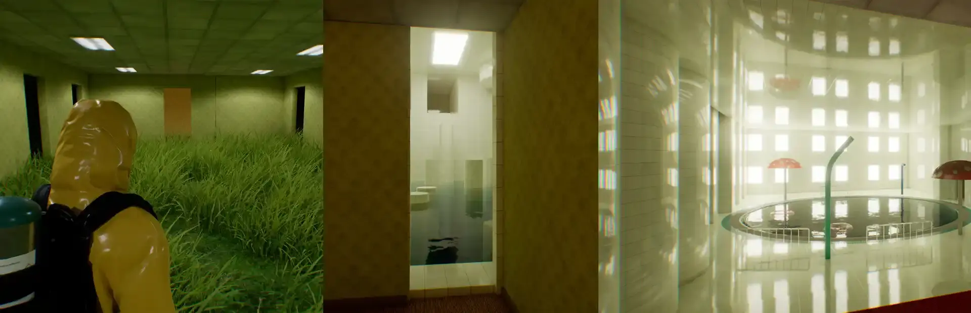 Backrooms Levels background