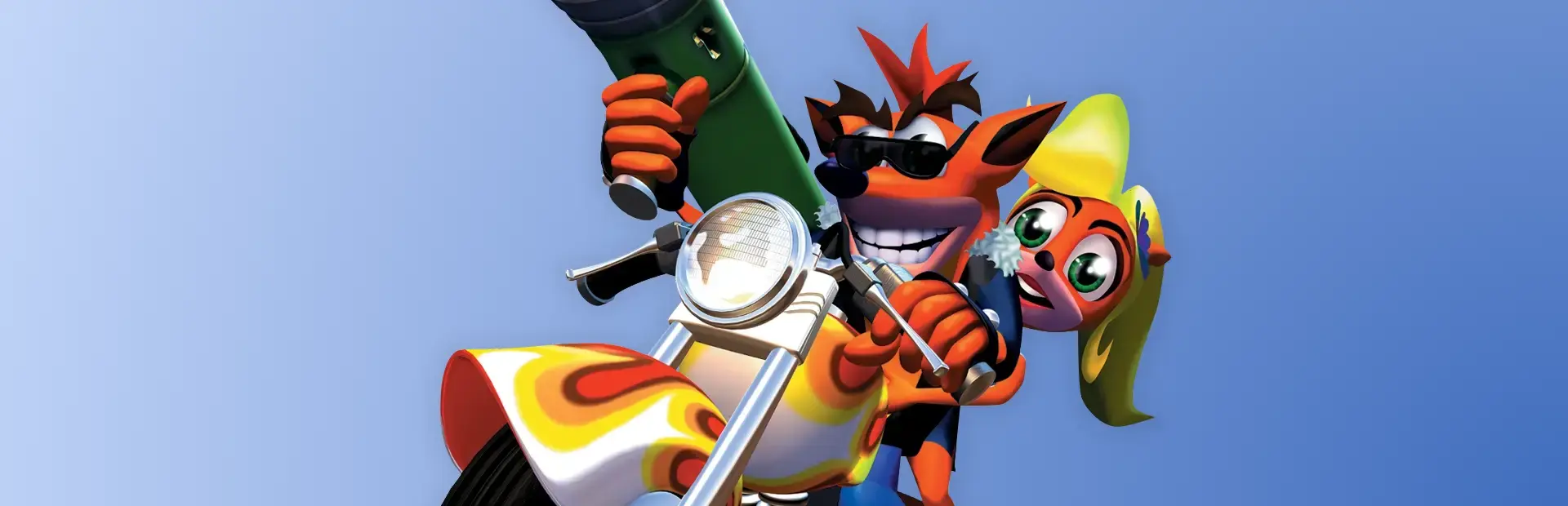 Crash Bandicoot: Warped background