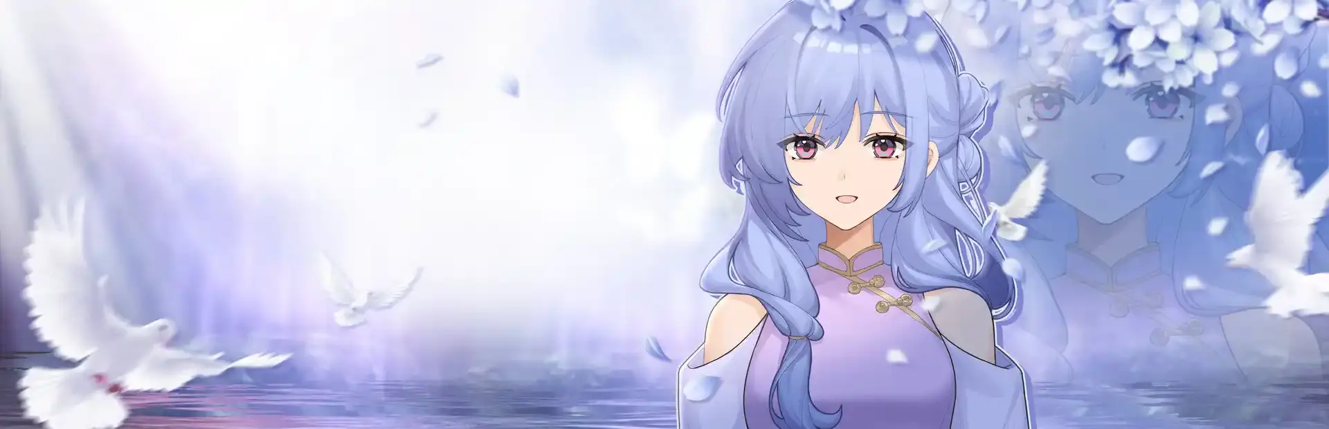 The Curse of Womanland background