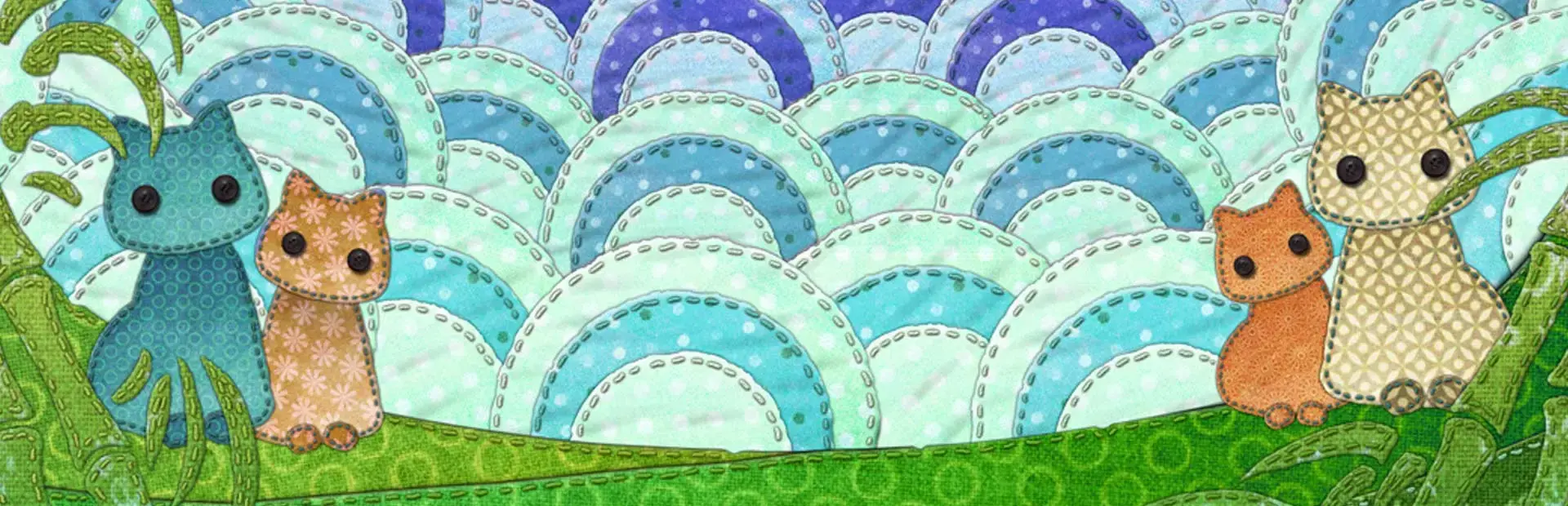 Patchwork background