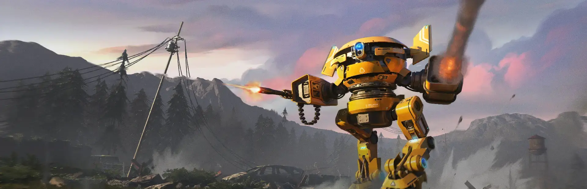 Mech Armada background