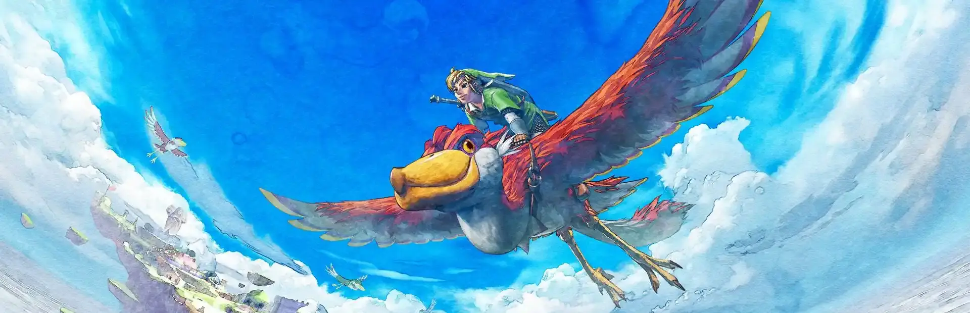 The Legend of Zelda: Skyward Sword background