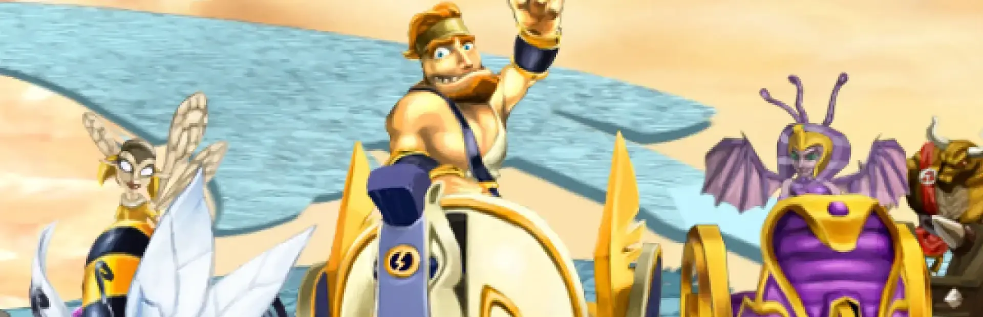 Heracles Chariot Racing background