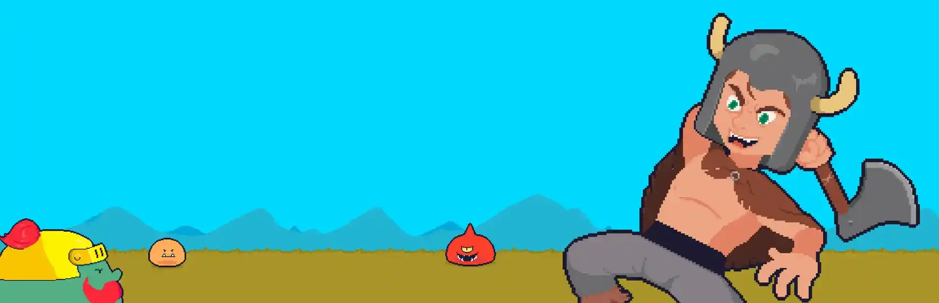 Slime Warrior background