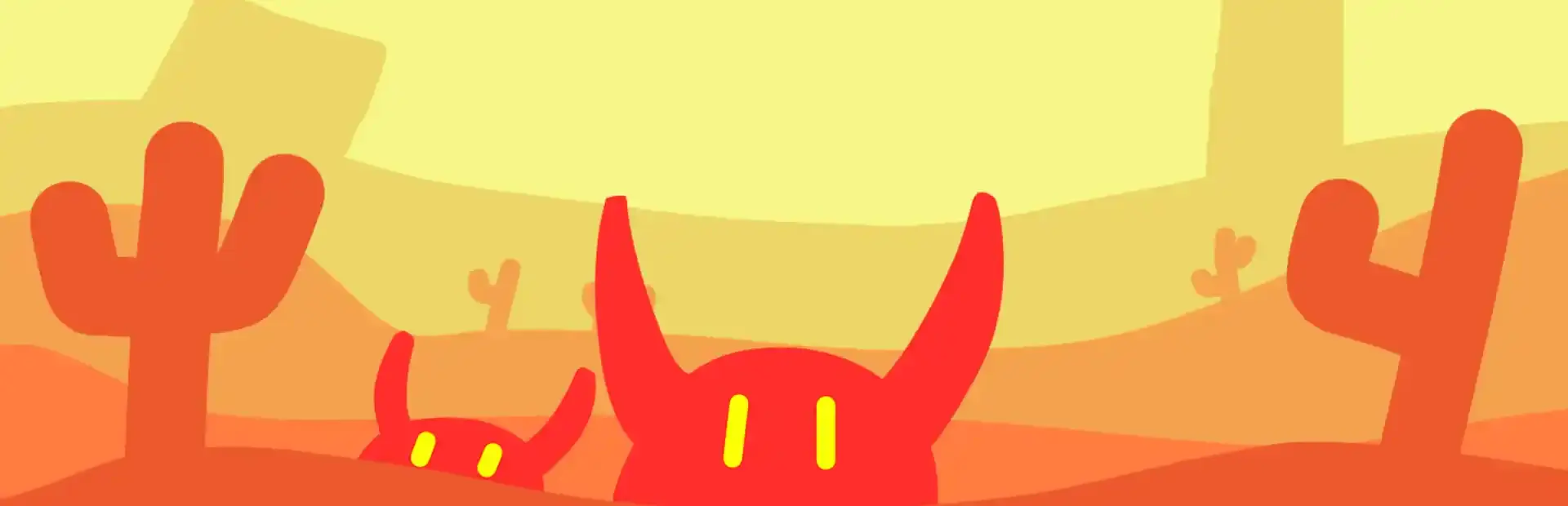 Demons are coming! background