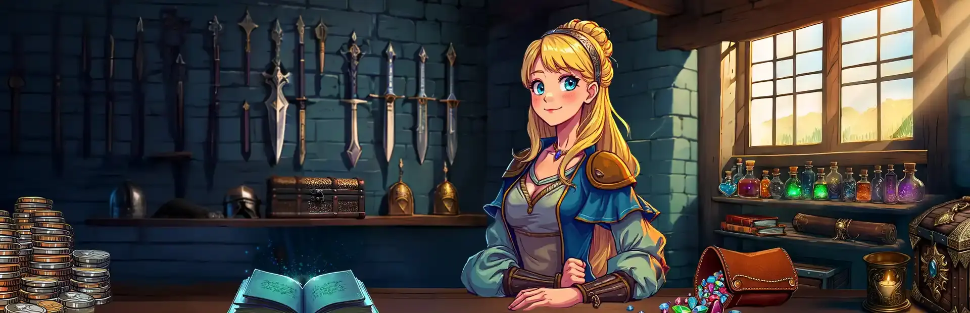 Arcane Merchant background