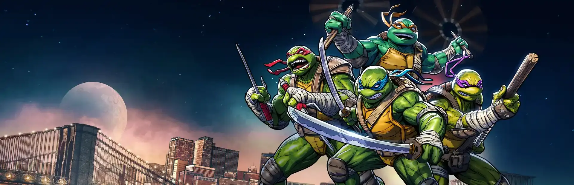 Teenage Mutant Ninja Turtles: Empire City background