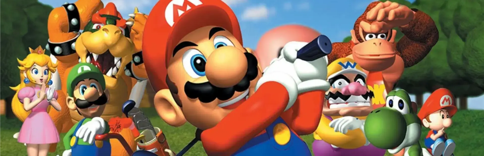 Mario Golf background