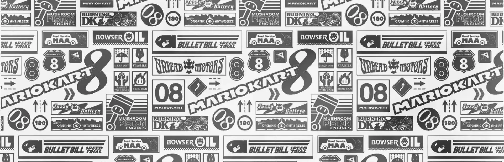 Mario Kart 8 background