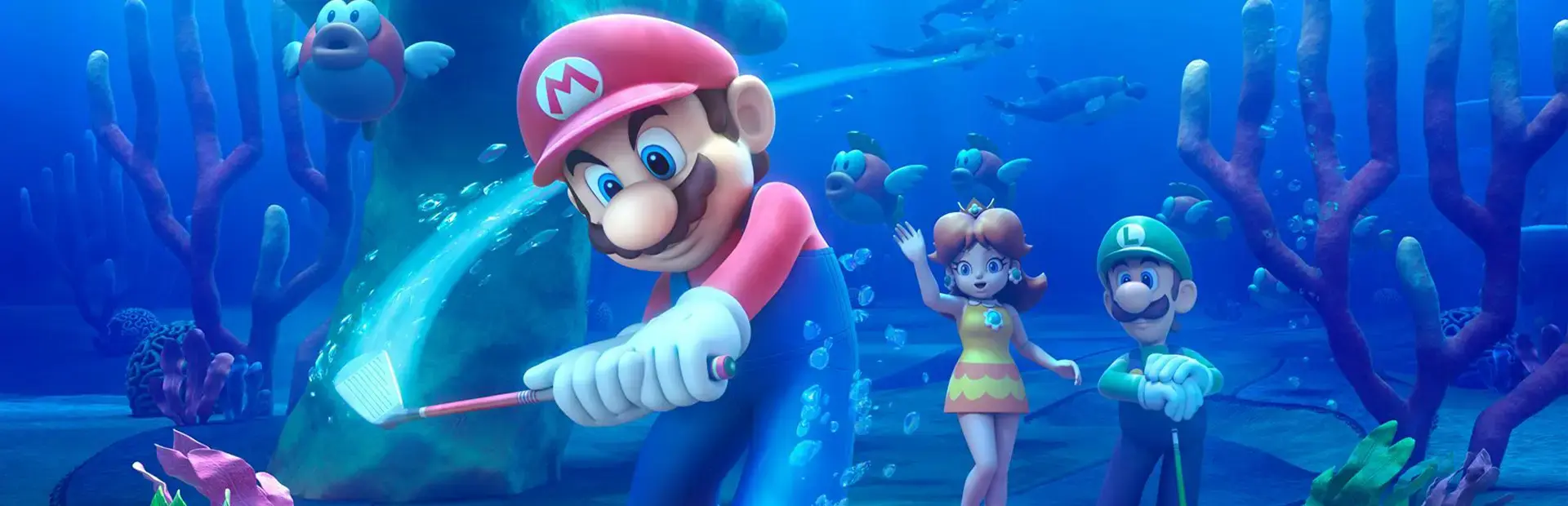 Mario Golf: World Tour background