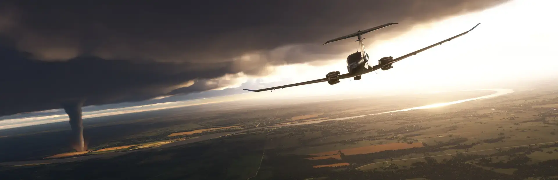 Microsoft Flight Simulator 2024 background