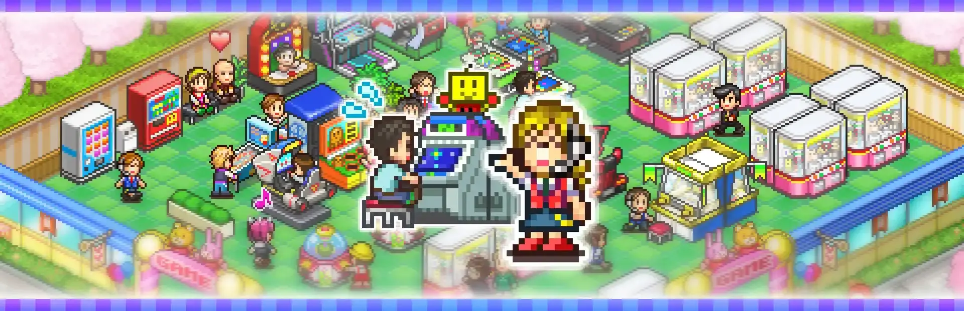 Pocket Arcade Story background